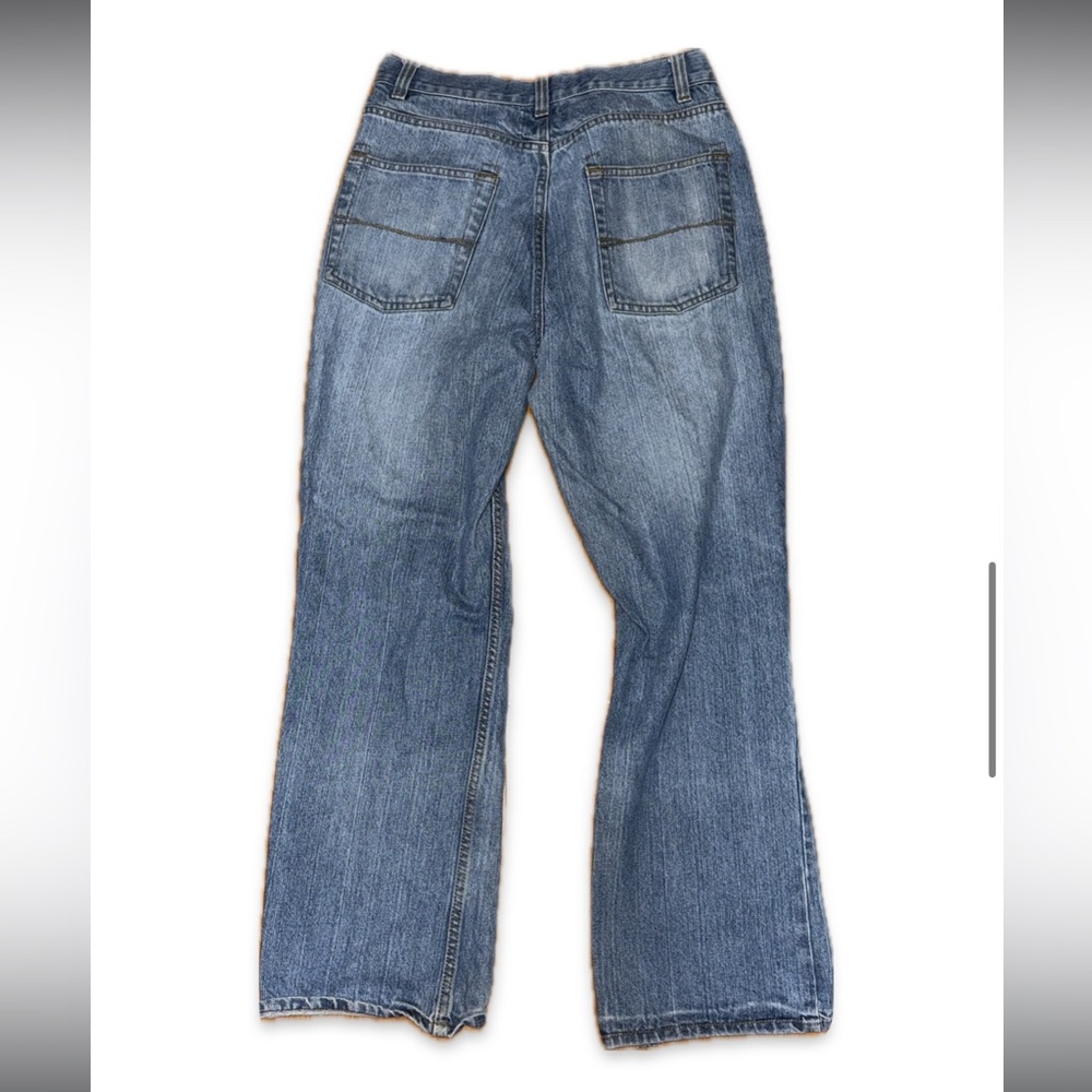 Vintage 1980s Men’s/unisex Jeans Low Rise Bootcut, 30x30, Premium Quality Denim